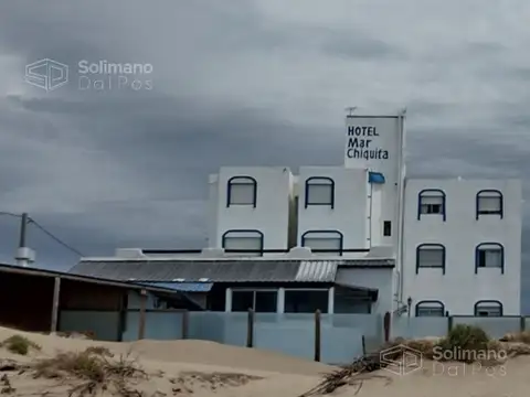 VENTA HOTEL CON TERRENO EN MAR CHIQUITA