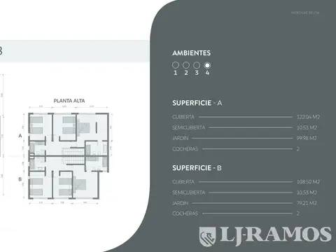 Departamento en Venta de 4 ambientes