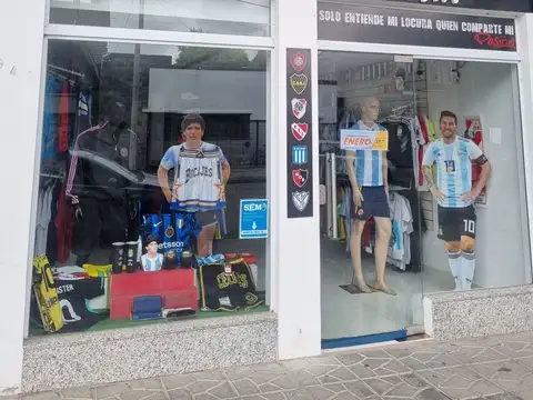 Local y departamento turístico en venta