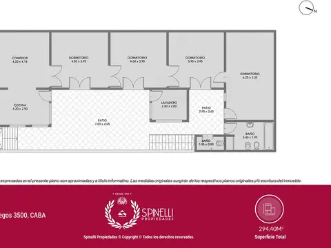 Terreno en Venta de 294,0 m2