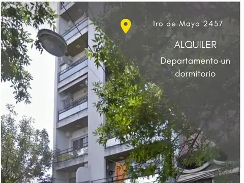 DEPARTAMENTO UN DORMITORIO CON PATIO EN ALQUILER