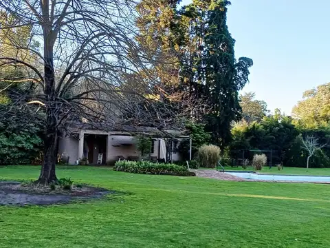 Venta exclusiva casa quinta 5 amb. más casa huéspedes Pilar