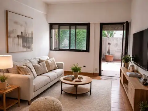 Floresta, Tipo Casa 3 Ambientes 1º Piso Ctfre con Patio S/expensas