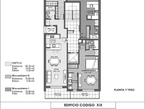 Departamento en Venta al Oeste