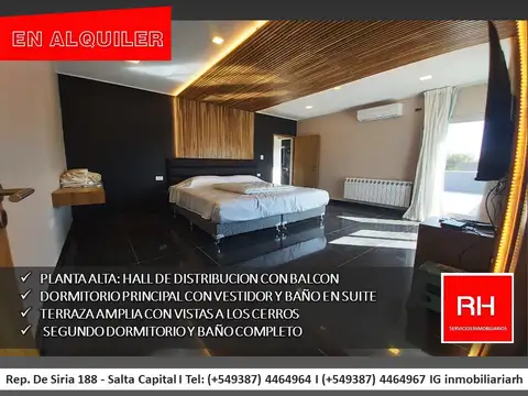Casa en Alquiler con 2 cocheras