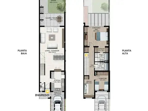 Venta casa 3 dormitorios Aldea Fisherton