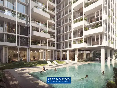 Depatamento de 2 ambientes full amenities en Belgrano