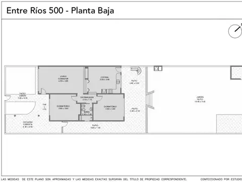 Casa de 3 ambientes con cochera y fondo con jardín - Lomas de Zamora