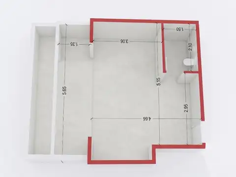 MONOAMBIENTE EN VENTA EN MONTE CASTRO CABA