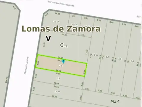 VENTA LOTE TERRENO BANFIELD ZONA RESIDENCIAL