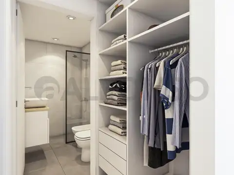 Departamento Monoambiente con 1 baño