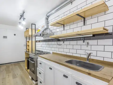 Departamento 2 ambientes con 1 baño