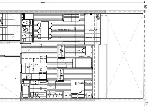 Departamento en Venta de 3 ambientes