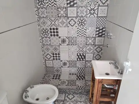 Departamento 2 ambientes con 1 baño