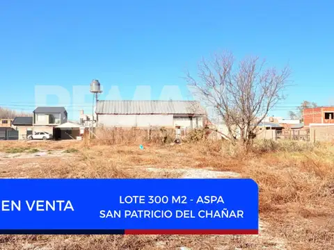 En venta lote en san patricio del chañar