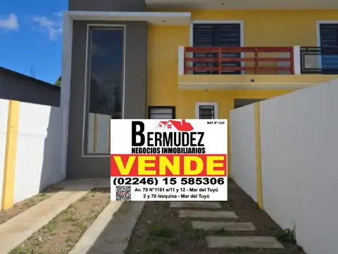 Venta Duplex 4 Ambientes Al Frente Calle 9 Entre 79 Y 80 Mar Del Tuyu