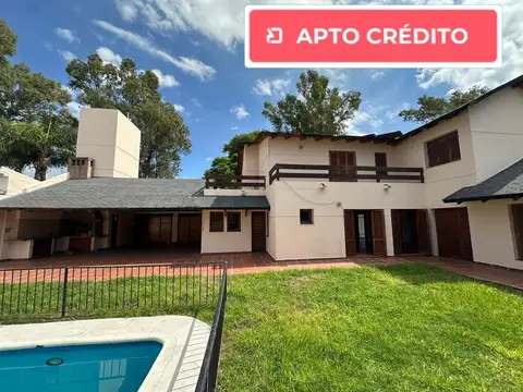 Casa en venta en tablada park. 4 dormitorios. escritorio. Pileta. Apto crédito