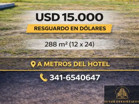 Terreno Escriturado en Tierra de Sueños Puerto San Martín 