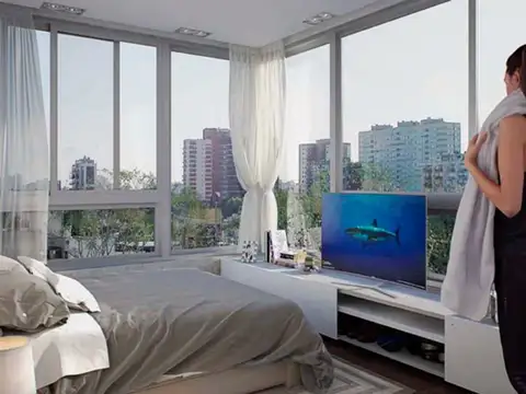 DOS AMBIENTES, VILLA URQUIZA, VENTA EN POZO 