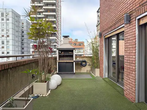 Departamento en venta en Belgrano con terraza y cochera