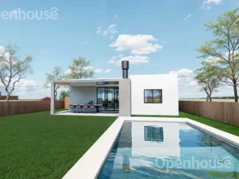 Casa 3 ambientes con 2 baños