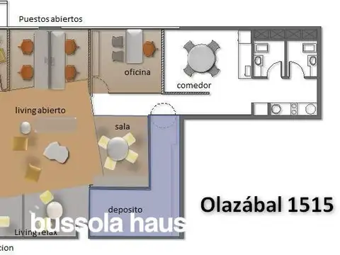 Oficina en Alquiler con 1 cochera