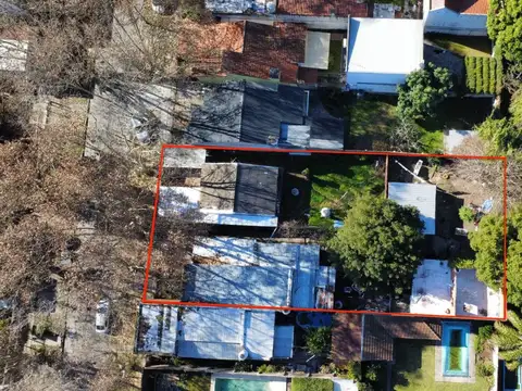 VENTA LOTE 860 M2 C/ CASA A REFACCIONAR - J MARMOL