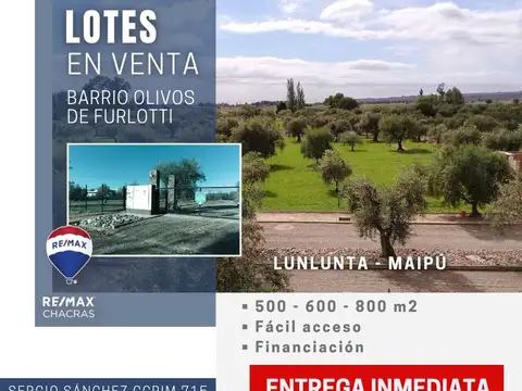 Terreno en Venta de 580,0 m2