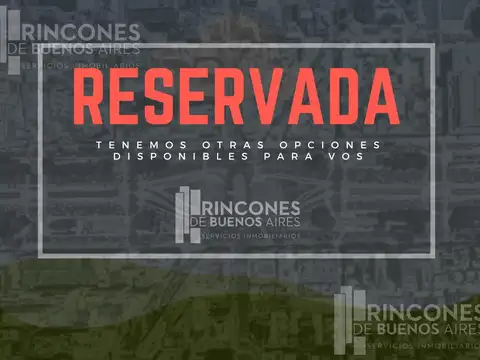 *** R E S E R V A D A *** Cómodo 2 ambientes en Las Cañitas. 40m2