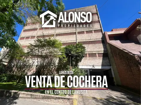 Venta de Cochera en Lanús Oeste – Ministro Brin 2821