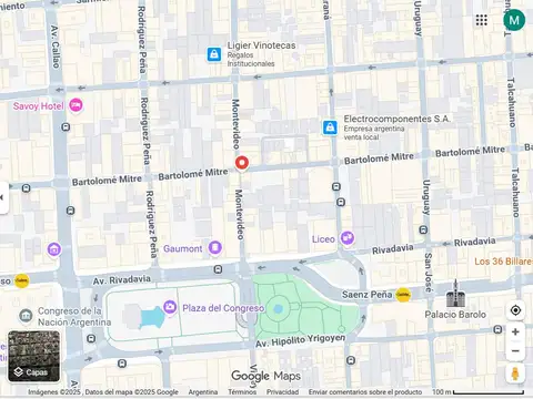 Bartolomé Mitre e/ Montevideo y Paraná