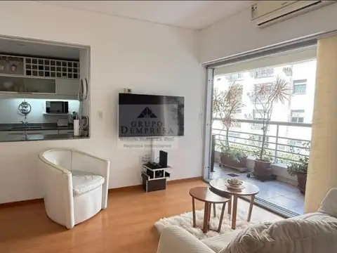 ALQUILER ALTO PALERMO. DOS AMBIENTES. EQUIPADO Y AMOBLADO. COCHERA. IMECABLE. JOYITA