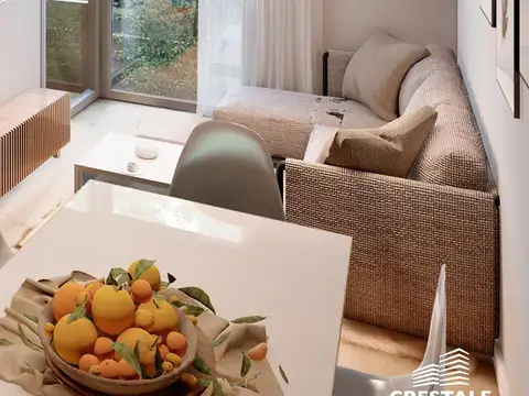 Venta - Departamento dúplex 2 dormitorios con patio y piscina - Pichincha, Rosario.