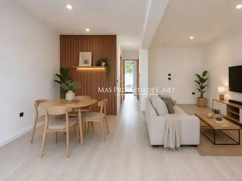 Departamento 3 ambientes con 2 baños