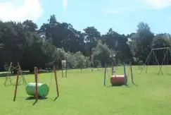 Áreas comunes piscina, club-house, juegos en El Jaguel, Country Club