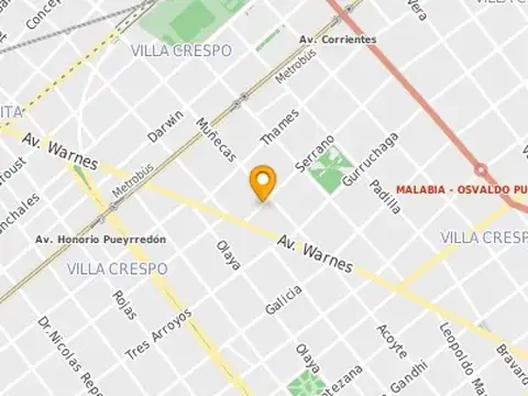 Terreno en Venta en Villa crespo 