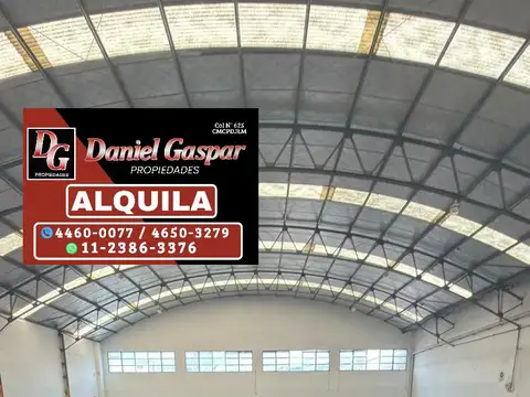 ALQUILER – GALPÓN / DEPÓSITO EN PARQUE INDUSTRIAL DARWIN – 723 M2