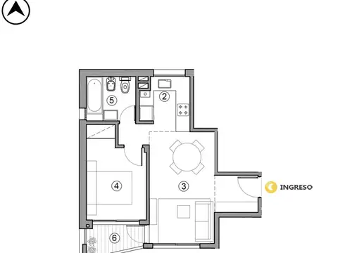 Departamento en Venta en Nuestra Señora De Lourdes, Rosario