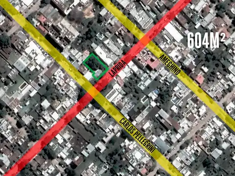 Terreno en venta - 604Mts2 - Lincoln