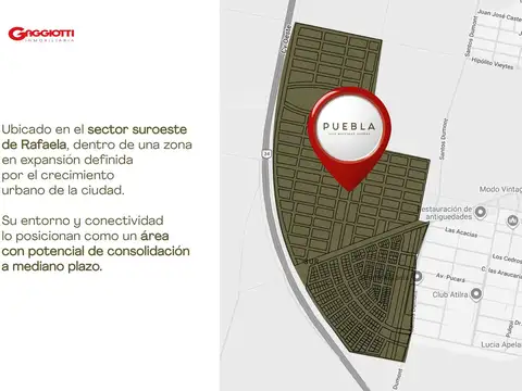 Terreno en Venta 30  mts Fondo