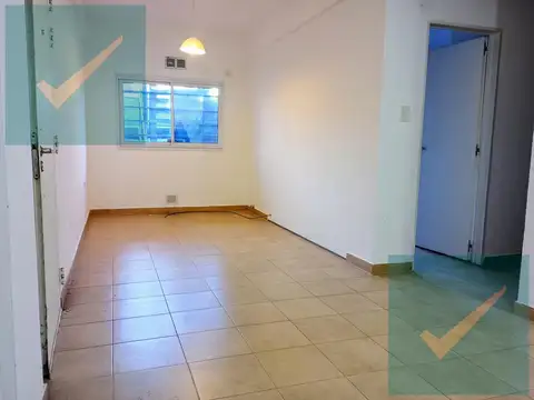Departamento 2 ambientes con 1 baño