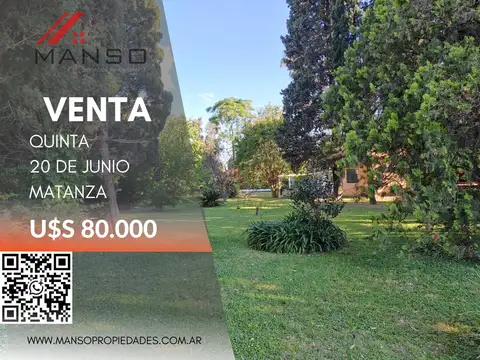 Quinta en  20 de Junio - Casacuberta y cardassy