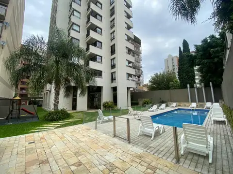 MONOAMBIENTE C/COCHERA EN EXCLUSIVA TORRE PILETA SUM GIMNASIO