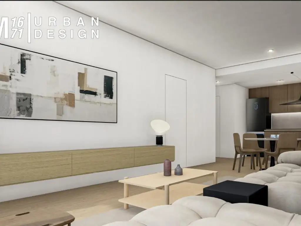Urban desing de 1 Dormitorios