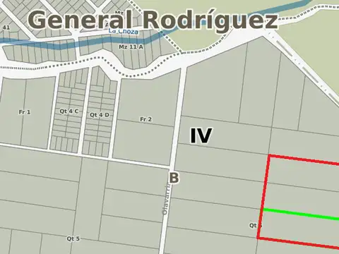Campo en venta en General Rodriguez