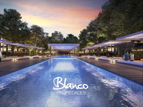 Departamento 2 ambientes con 2 baños