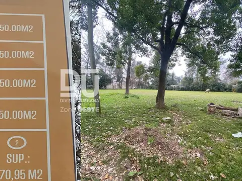 Terreno en Venta 20  mts Frente