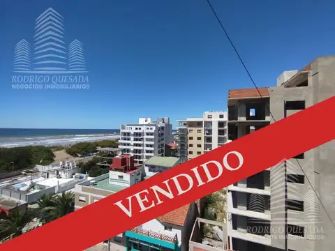 Depto dos ambientes con vista al mar 