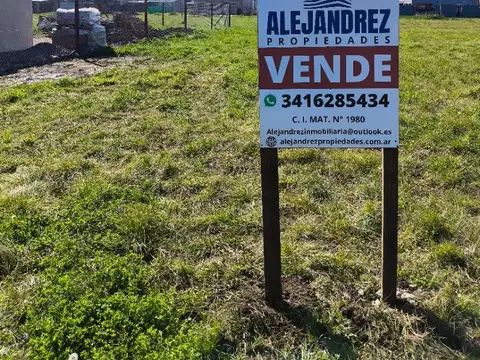 LOTE TERRENO LOMAS DE ALICIA GRANADERO BAIGORRIA 