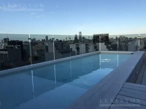 MONOAMBIENTE EN EDIFICIO DE CATEGORIA - PISCINA - SUM - SOLARIUM - LAUNDRY